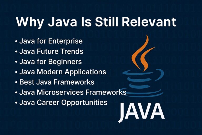 Why Java is still relevant