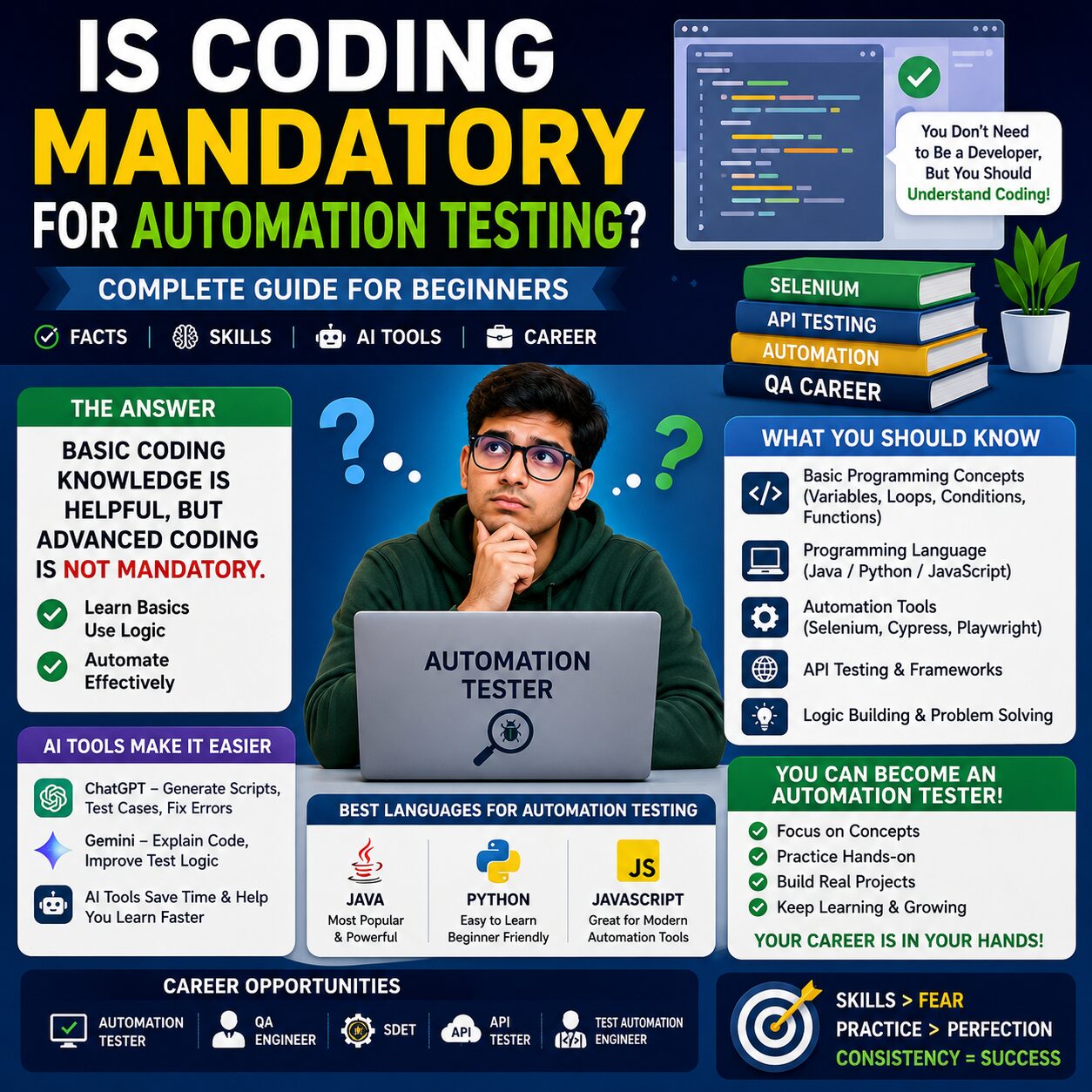 Is Coding Mandatory for Automation Testing