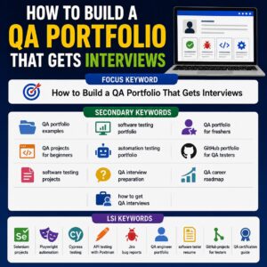 How to Build a QA Portfolio That Gets Interviews