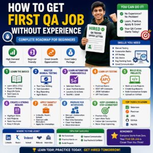 How to Get First QA Job Without Experience