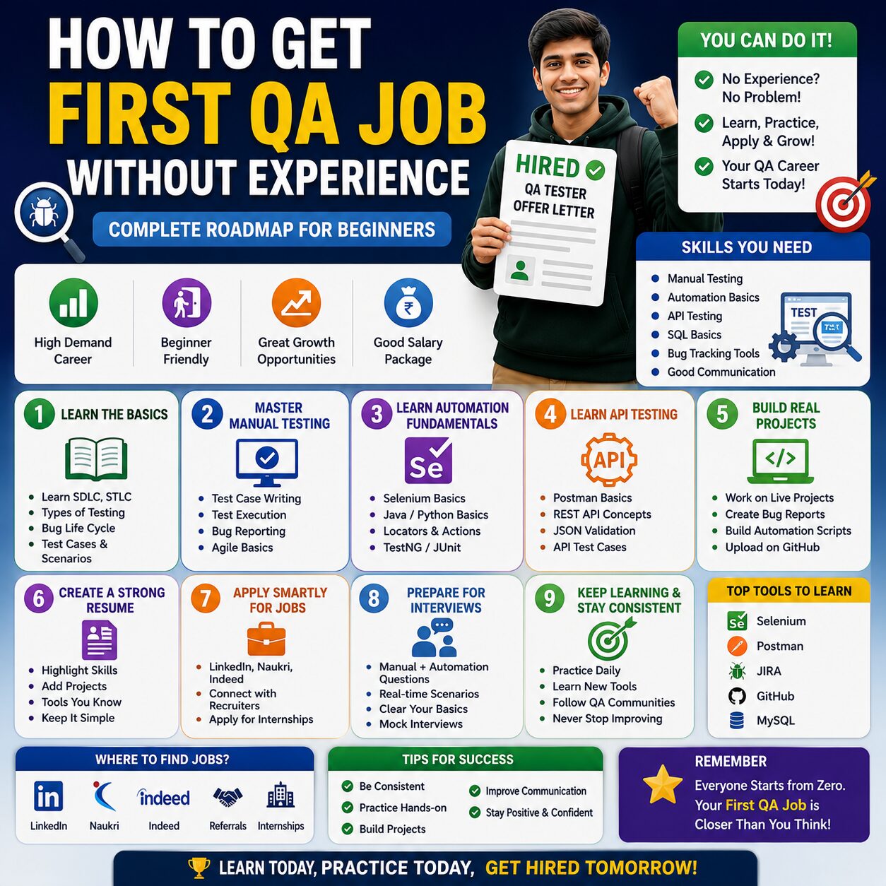 How to Get First QA Job Without Experience