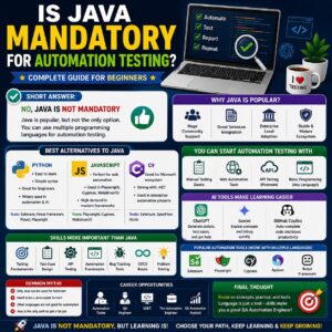 Is Java Mandatory for Automation Testing