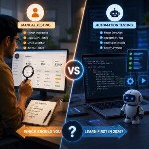 Manual Testing vs Automation Testing: Which Should You Learn First in 2026?