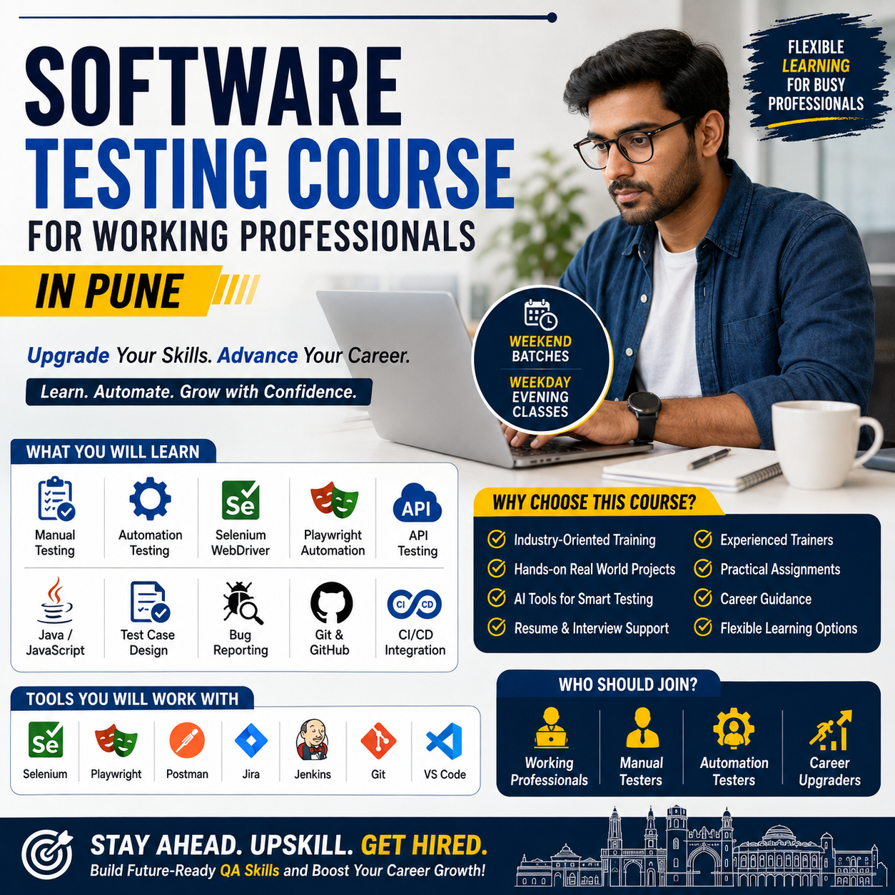 Software Testing Course for Working Professionals in Pune